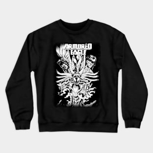 armored eagle inked shirt Crewneck Sweatshirt